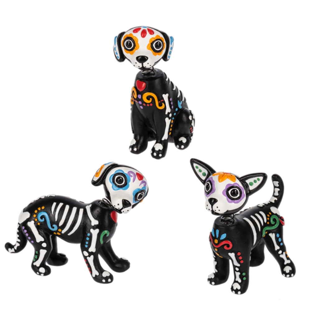 Ganz, Collectibles, Gifts, Sugar Skull, Dog, Figurines, 820374